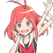 haruka is redhead