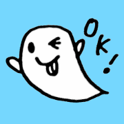 Fluffy a ghost(Japanese)