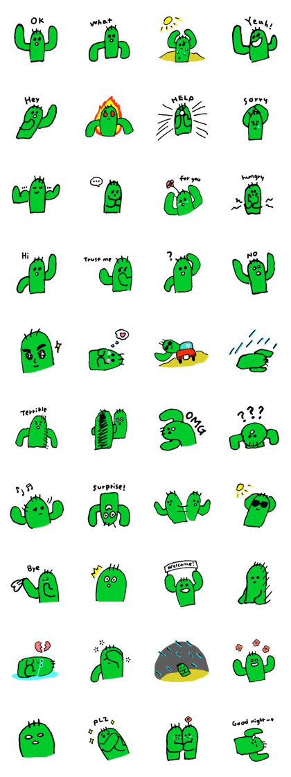 I wanna be a cute cactus