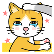 Cat of watery eyes japanese ver.