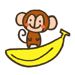 The Cute Baby Monkey