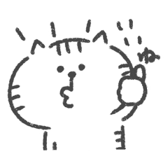 再販レトロシンプルなねこのスタンプ 挨拶 Line スタンプ Line Store 再販レトロシンプルなねこのスタンプ 挨拶 Line スタンプ Line Store