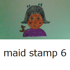 maid stamp 6