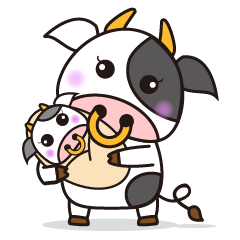 Cow cute animal 2