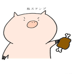 Pig Sticker Kansaiben