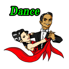 Dancesport Sticker