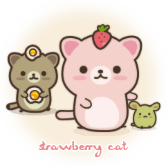 Strawberry Cat Show Japanese