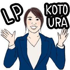 LP kotoura stickers