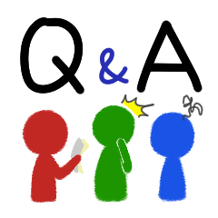 Q A Of Everyday Life Line Stickers Line Store