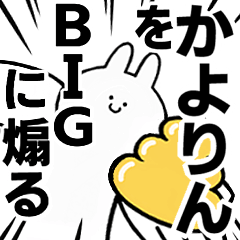 BIG Rabbits feeding [Kayo-rin]
