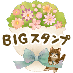 【BIG】基本＆行事☆猫たちのスタンプ