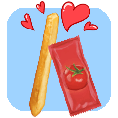 Fries Loves Tomato