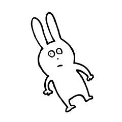 shameless rabbit – LINE 스티커 | LINE STORE
