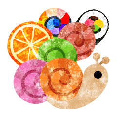 いろいろ殻のカタツムリスタンプ Line スタンプ Line Store いろいろ殻のカタツムリスタンプ Line スタンプ Line Store