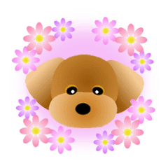 かわいい トイプードル Line スタンプ Line Store