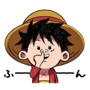 ONE PIECE YuruFuwa Sticker