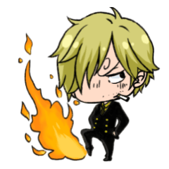 ONE PIECE Favorite Sanji's  sticker