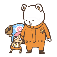 One Piece Bepo And Boon Companions Line Stickers Line Store