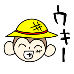 YURUYURU ONE PIECE sticker