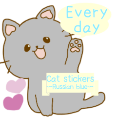 Cat stickers that can be used everyday 4