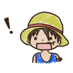 fu.'s ONE PIECE Sticker