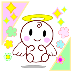 Moderate sticker angel