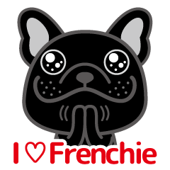I LOVE Frenchie (BRINDLE)