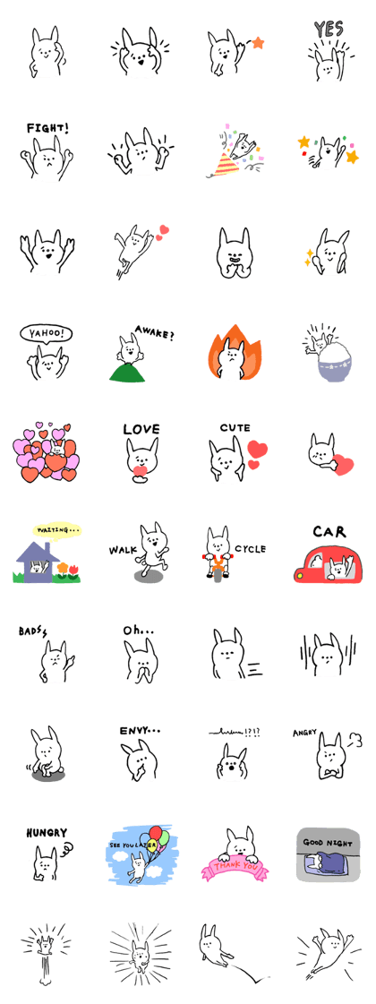 daily life.(rabbit)