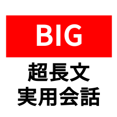 Japanese daily conversation(BIG)