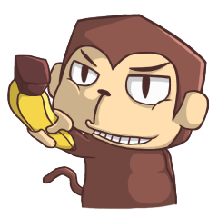 【猴懶第二次!】 猴懶蕉蕉你系列貼圖！