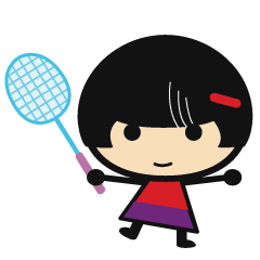 Poor badminton player