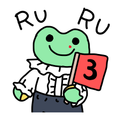 Nosebleed frog "RURU"3