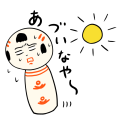 kokeshi doll summer