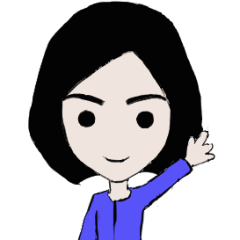 Cute animation sticker