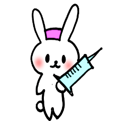 Bunny Nurse Sticker