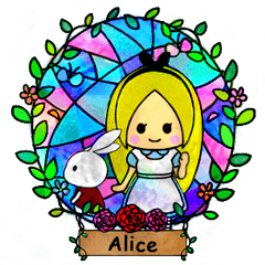Alice in the country of glass