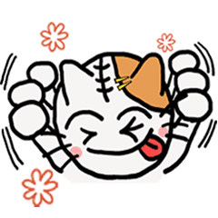 てへぺろにゃんこ 第2弾 みけにゃんこ Line スタンプ Line Store てへぺろにゃんこ 第2弾 みけにゃんこ Line スタンプ Line Store