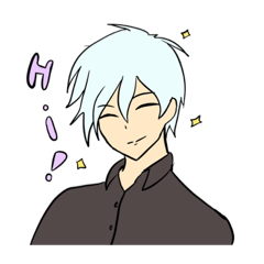 Kazumi-kun Stickers V.1