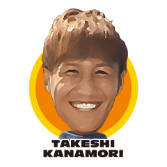Takeshi Kanamori Official Stickers