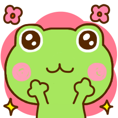 Frog Sticker 1