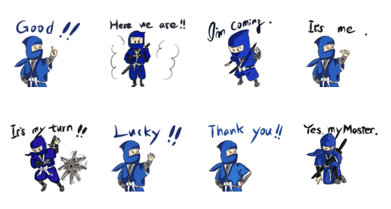 忍者はったり君 Lineクリエイターズスタンプ Stamplist 忍者はったり君 Lineクリエイターズスタンプ Stamplist