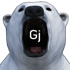 Poler bear (Ursus maritimus) sticker (E)