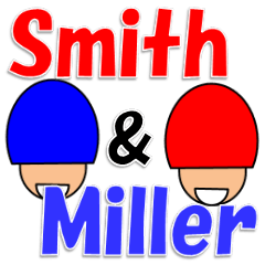 スミスさんとミラーさん専用スタンプ