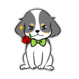 cavalier king charles spaniel Sticker2