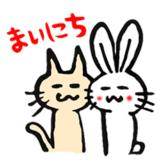 Rabbit&Cat No.1