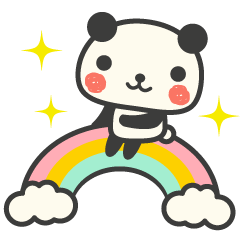 Panda to encouragement cheer