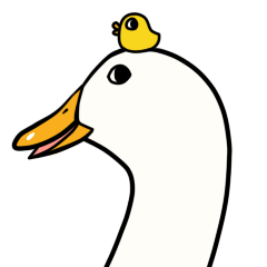 Mr. duck & Chick sticker part1