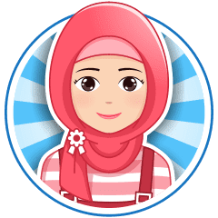 Hijab Imut Stiker  LINE LINE STORE