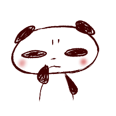 depressed panda