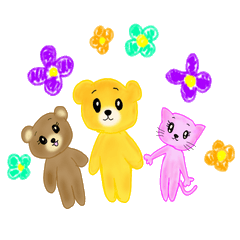 Bear Friend (Sticker version)